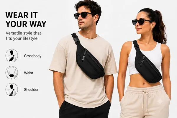 Belto_Waist_Bag_For_Men_Women_2_1l_Water_Resistant_Waist_Pack_With_2_Zippered_Compartments_Adjustable_Strap_Multipurpose_Fanny_Pack_For_Travel_Hiking_Cycling_Running_Daily_Use_Coffee