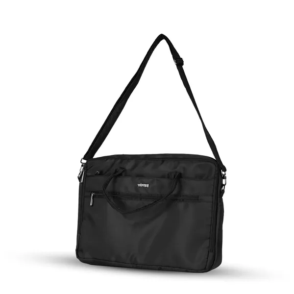 Poker_Laptop_Office_Bag_For_Men_Women_Waterproof_9_7l_Briefcase_15_6_Inch_Laptop_Compartment_5_Compartments_Satin_Fabric_Black_Brown_Formal_Business_Messenger_Bag