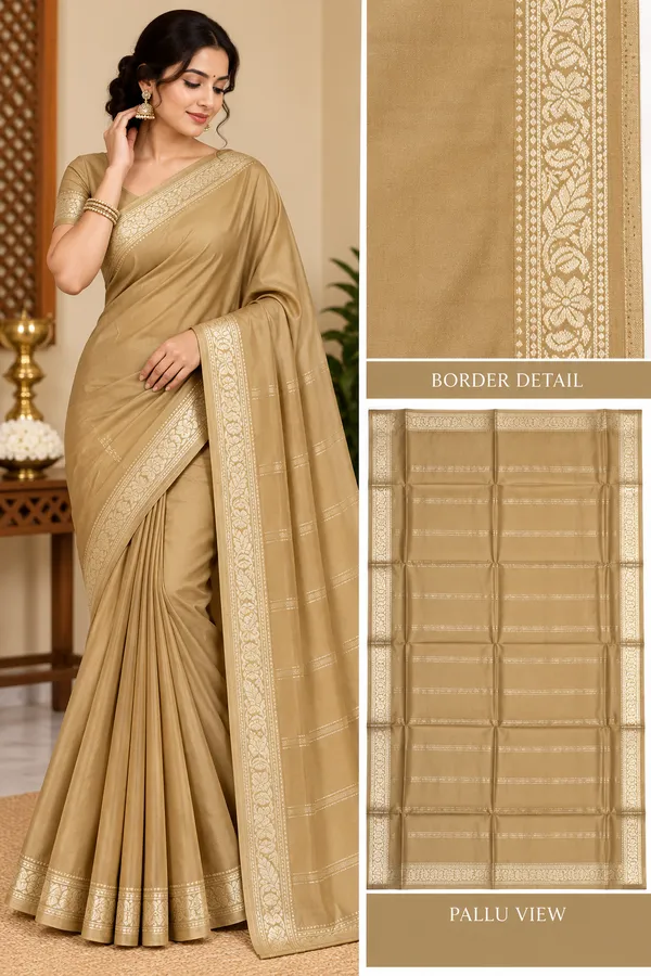 Beige_Semi_Crepe_Traditional_Saree_For_Women