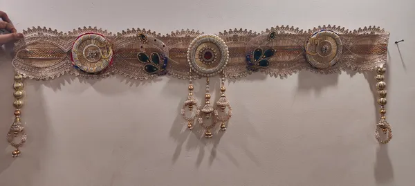 Jute_Toran_With_Glitter_Zari_Lace_Dwar_Toran