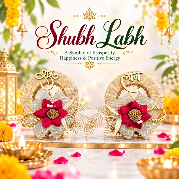 Plastic_Base_With_Drop_Shape_Shubh_Labh