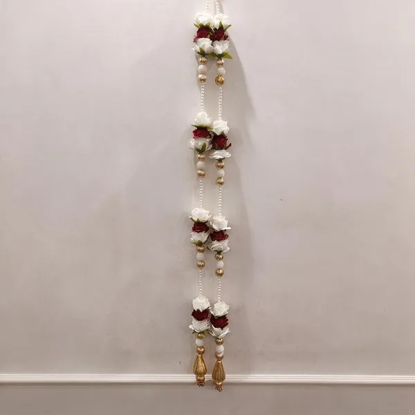 Artificial_Flower_With_Pearl_Beads_Door_Side_Hanging