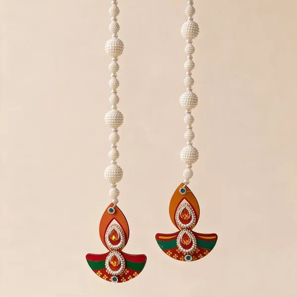 Pearl_Beads_With_Mdf_Diya_Side_Hanging