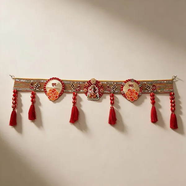 Jute_Base_With_Glittery_Multi_Color_Lace_And_Silk_Tessels_Dwar_Toran