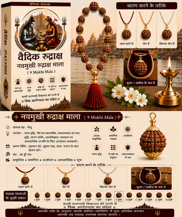 9_Mukhi_Rudraksha_Mala_With_Tassel