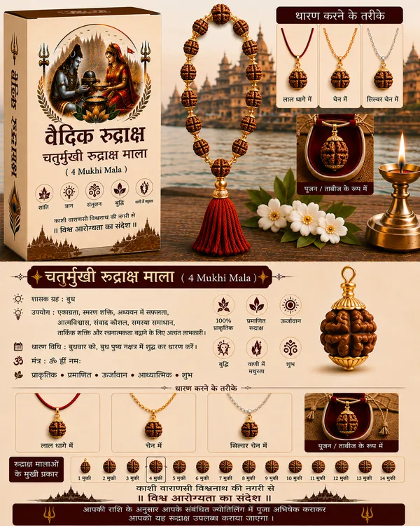 Brown_4_Mukhi_Rudraksha_Bead_Mala