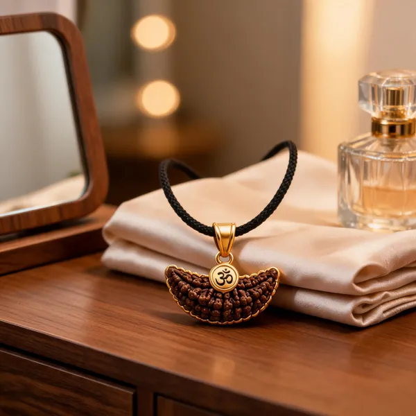 Brown_Rudraksha_Om_Pendant_For_Unisex