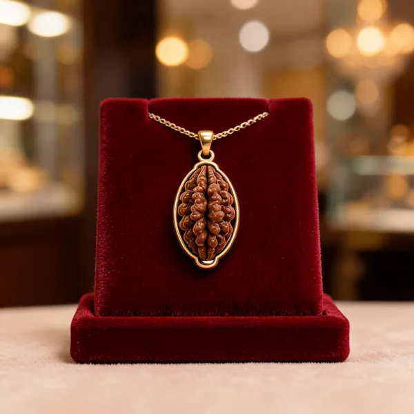 Brown_Rudraksha_2_Mukhi_Pendant_For_Devotional_Wear