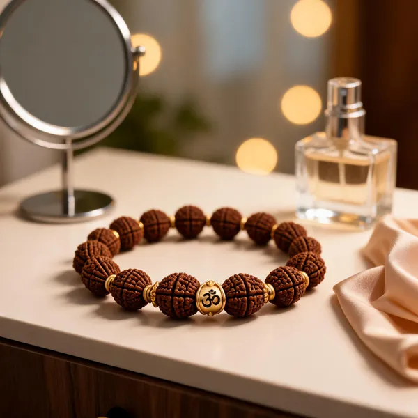 Brown_6_Mukhi_Rudraksha_Beaded_Bracelet_For_Unisex