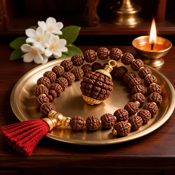8_Mukhi_Rudraksha_Mala_With_Pendant