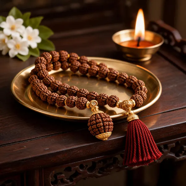 8_Mukhi_Rudraksha_Mala_With_Pendant