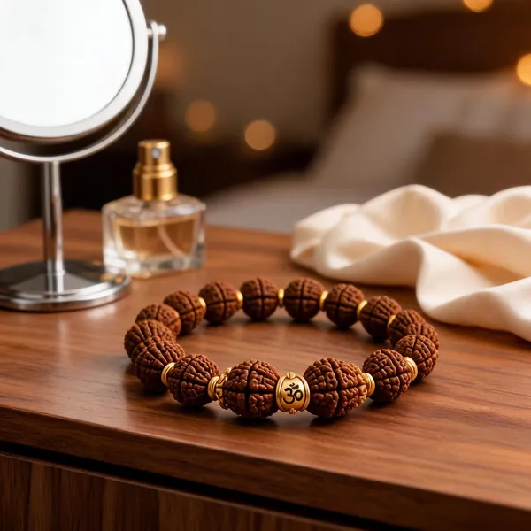 Brown_Rudraksha_Six_Mukhi_Bracelet_For_Devotional_Wear