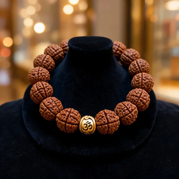 Brown_Rudraksha_Six_Mukhi_Bracelet_For_Devotional_Wear