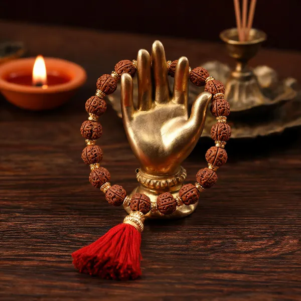 Brown_Rudraksha_2_Mukhi_Mala_For_Unisex
