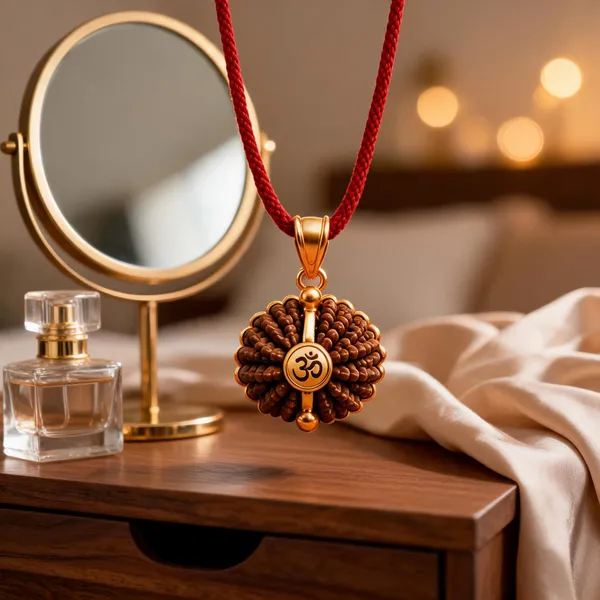Brown_Rudraksha_Beaded_Pendant_For_Men_And_Women