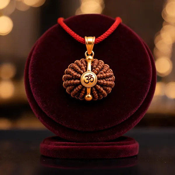 Brown_Rudraksha_Beaded_Pendant_For_Men_And_Women