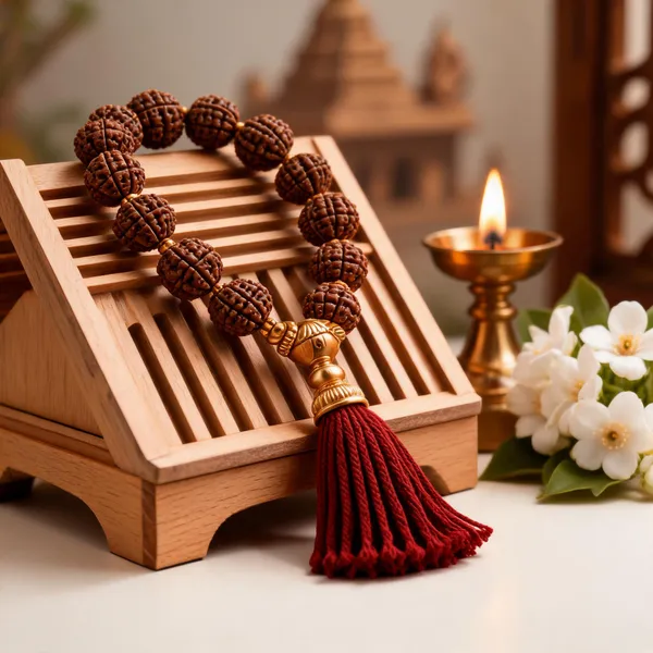 14_Mukhi_Rudraksha_Mala_With_Tassel