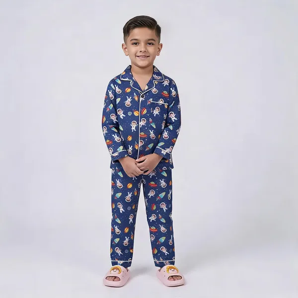 Dark_Blue_Cotton_Printed_Nightwear_For_Boys