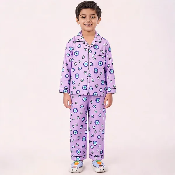 Purple_Cotton_Regular_Fit_Printed_Nightwear_For_Boys