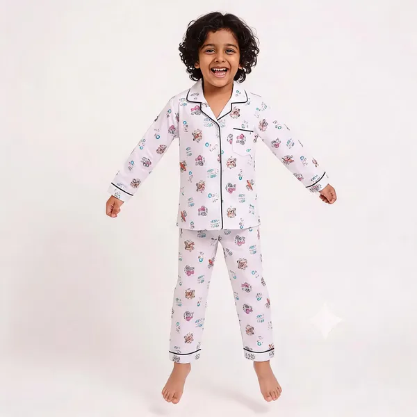 White_Cotton_Printed_Nightwear_For_Boys