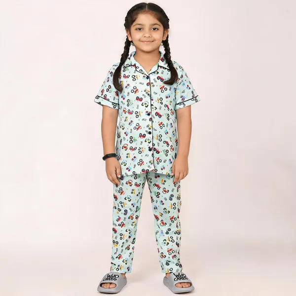 Light_Green_Cotton_Printed_Nightwear_For_Girls
