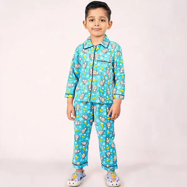 Light_Blue_Cotton_Printed_Nightwear_For_Boys