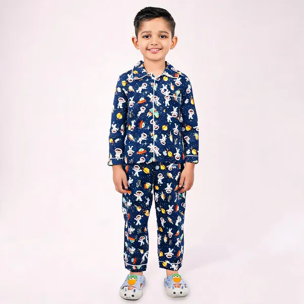 Dark_Blue_Cotton_Printed_Nightwear_For_Boys