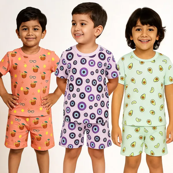 Multicolor_Cotton_Printed_Nightwear_For_Boys_Pack_Of_3