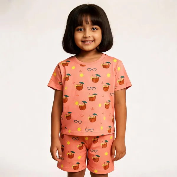 Orange_Cotton_Printed_Nightwear_For_Girls_Pack_Of_2