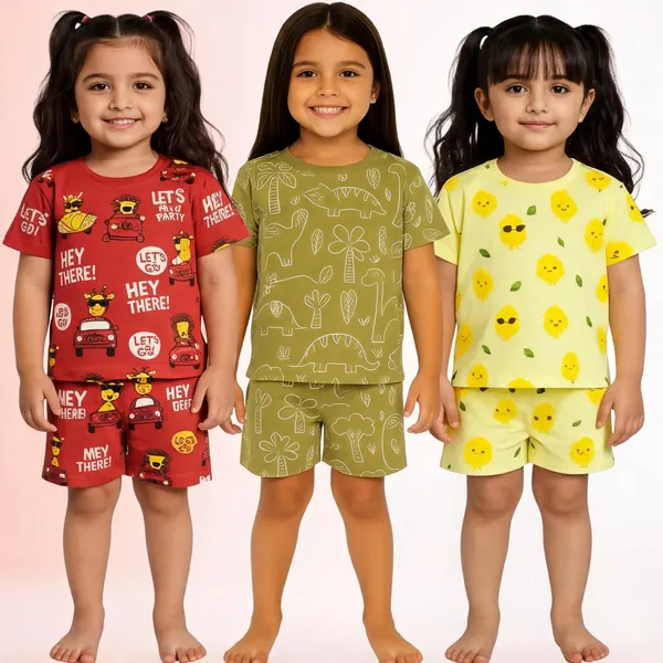 Multicolor_Cotton_Printed_Nightwear_For_Girls_Pack_Of_3
