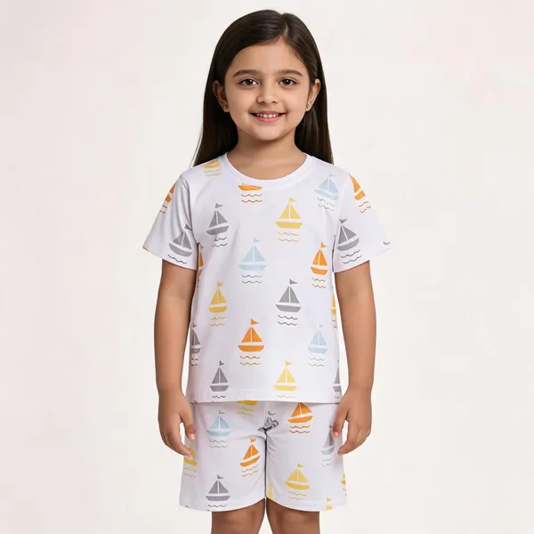 White_Cotton_Relaxed_Fit_Printed_Nightwear_For_Girls_Pack_Of_2