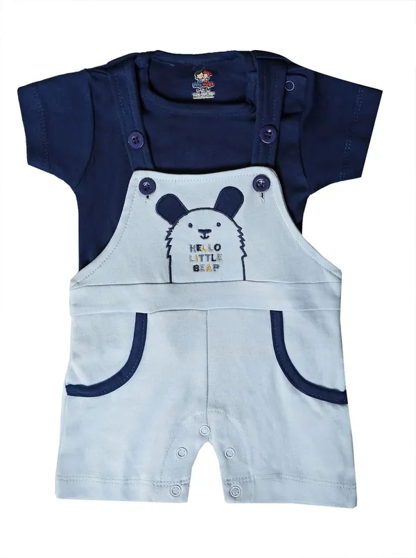 Dark_Blue_Cotton_Printed_Dungaree_For_Baby_Boys_&_Girls