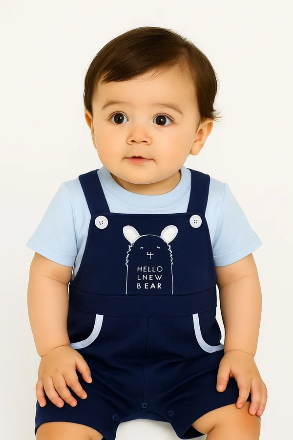Dark_Blue_Cotton_Polka_Print_Dungaree_For_Baby_Boys_&_Girls
