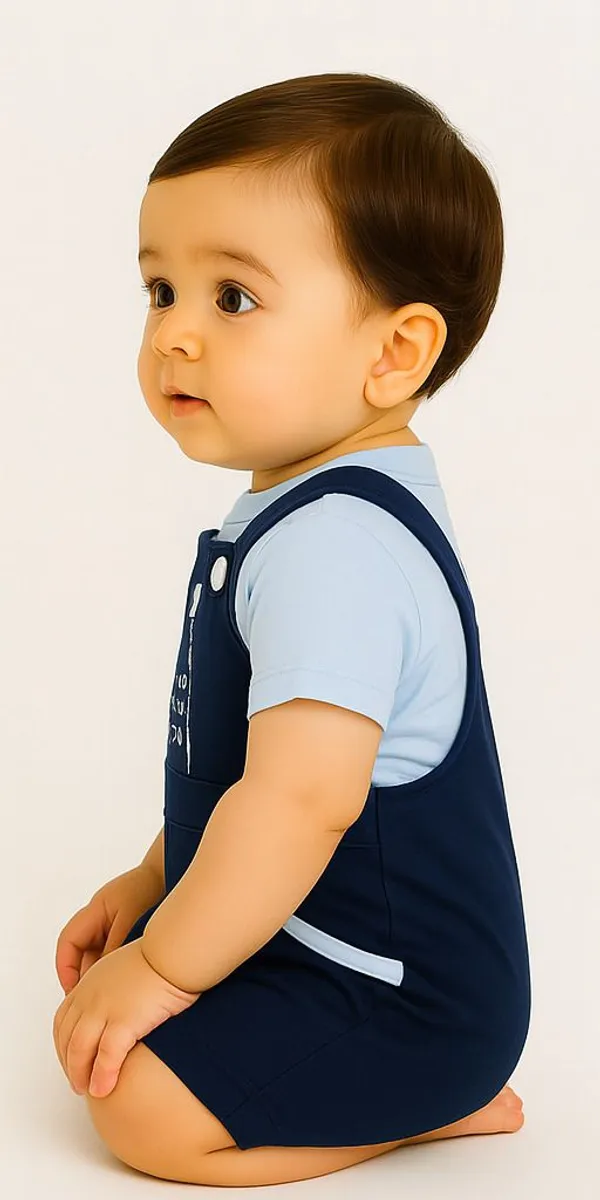 Dark_Blue_Cotton_Polka_Print_Dungaree_For_Baby_Boys_&_Girls