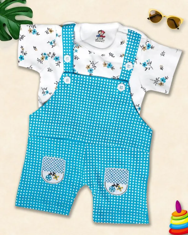 Blue_Cotton_Printed_Dungaree_For_Baby_Boys_And_Girls