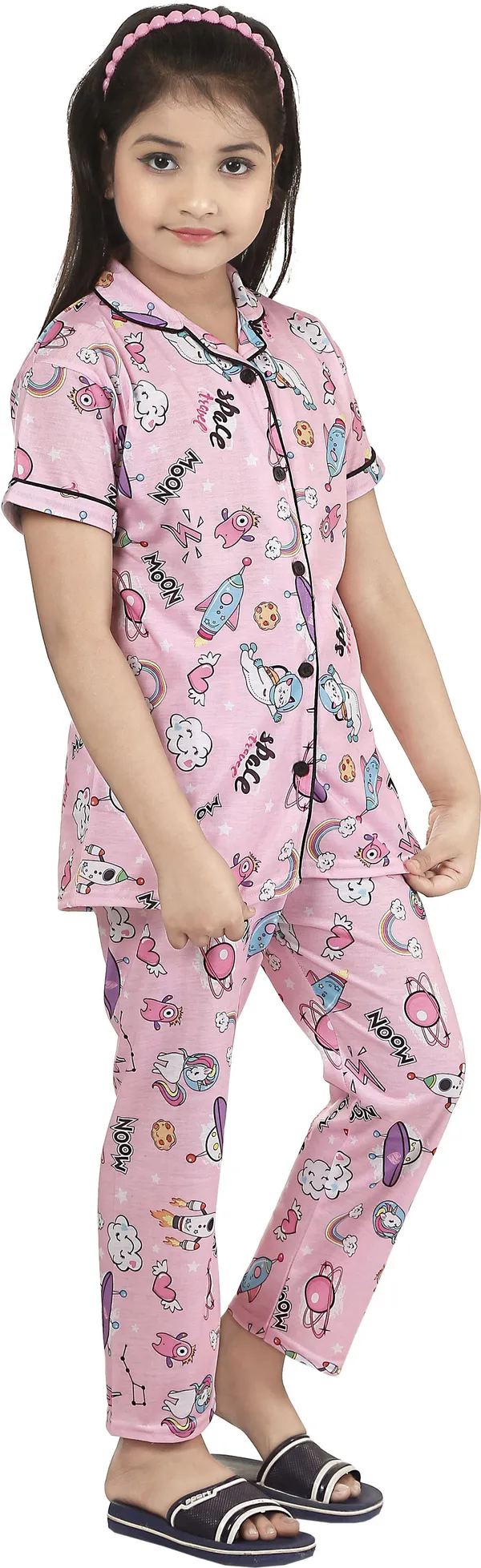 Pink_Cotton_Printed_Nightwear_For_Girls