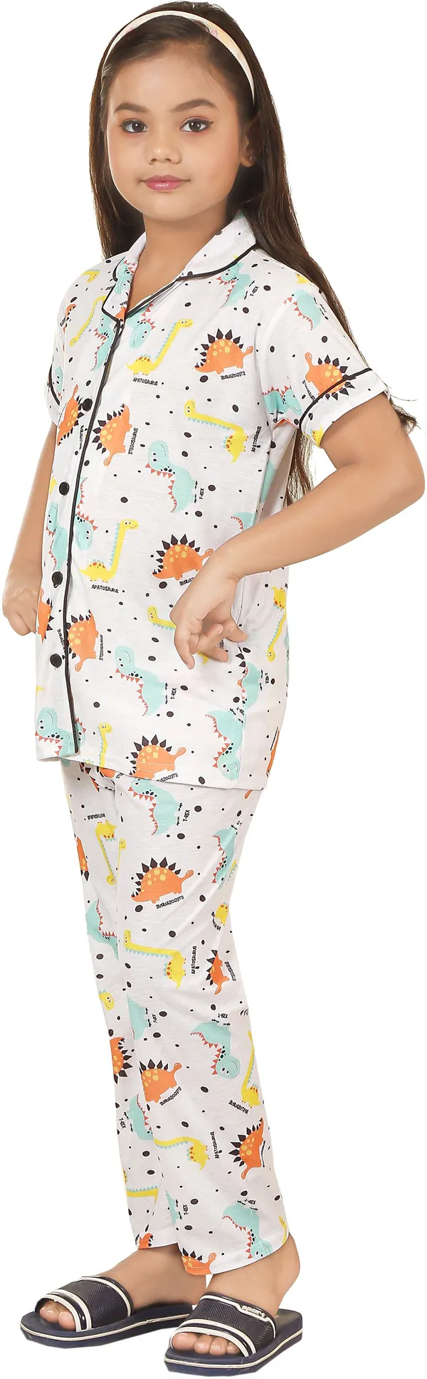 White_Cotton_Printed_Nightwear_For_Girls_Pack_Of_2