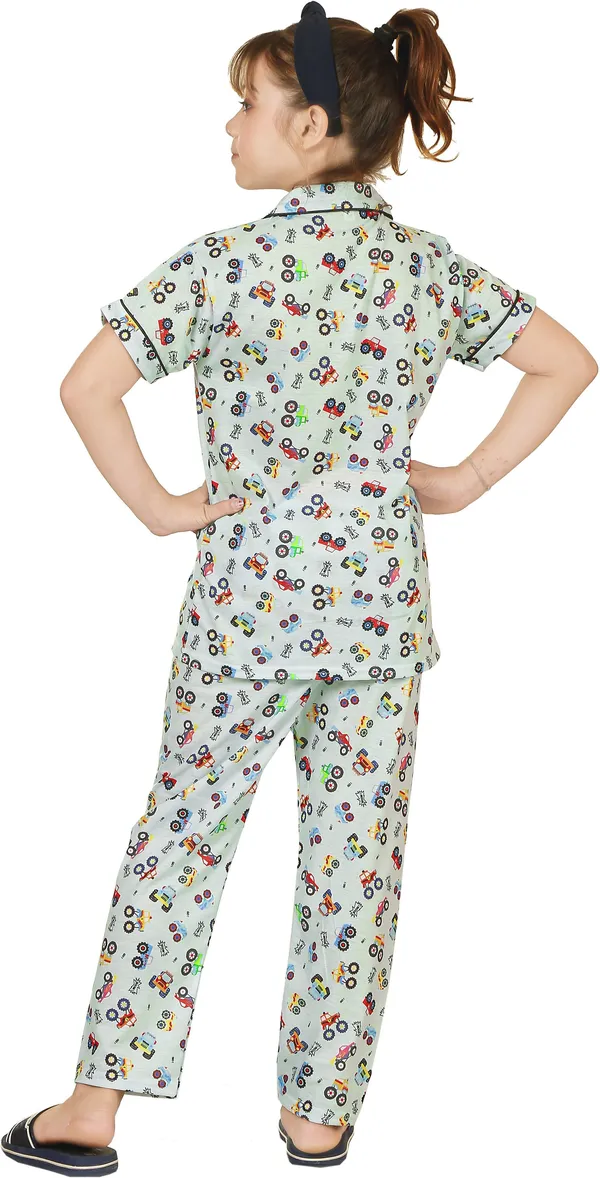 Blue_Cotton_Printed_Nightwear_For_Girls