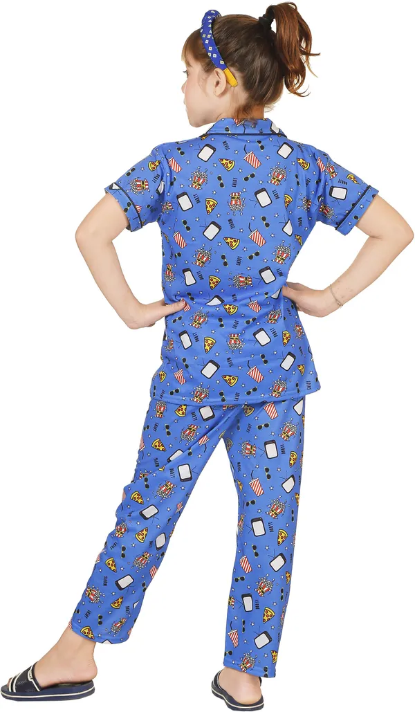 Blue_Cotton_Printed_Nightwear_For_Girls