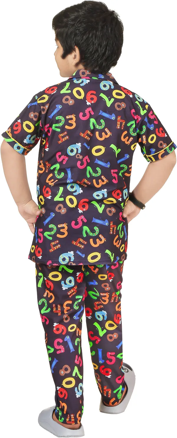 Multicolor_Cotton_Printed_Nightwear_For_Girls