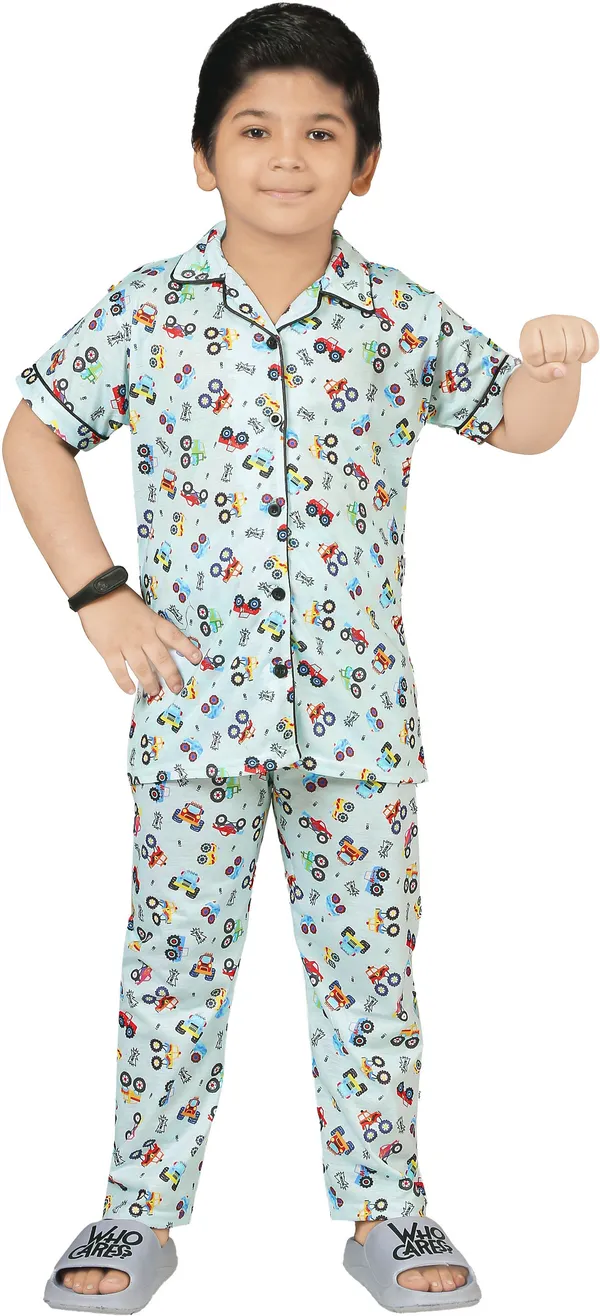 Light_Green_Cotton_Printed_Nightwear_For_Girls
