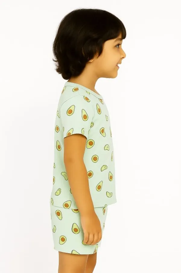 Light_Green_Cotton_Printed_Nightwear_For_Baby_Boys_And_Girls