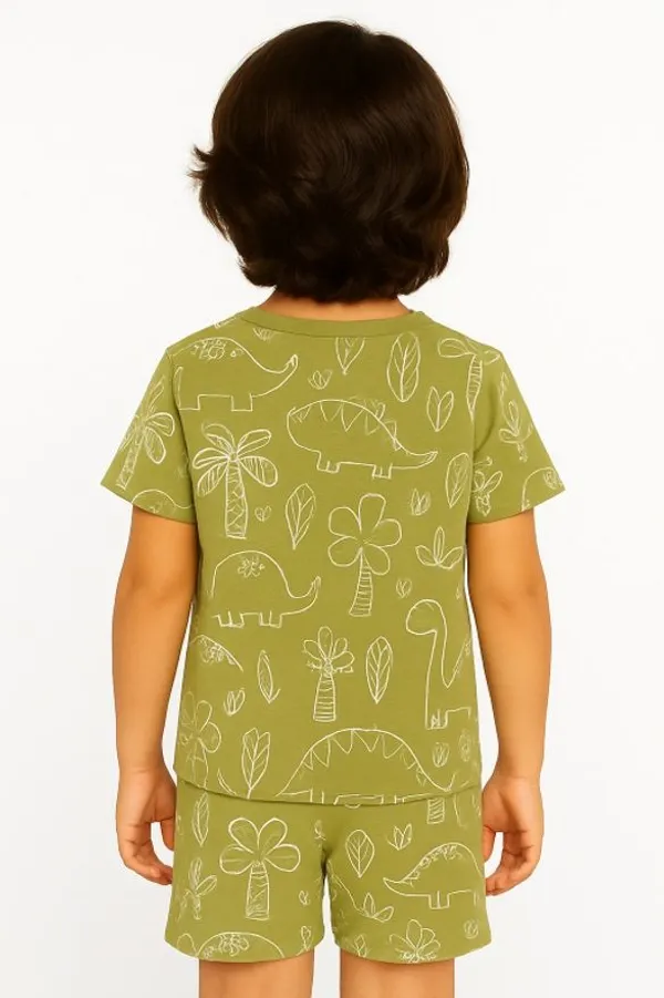Green_Cotton_Printed_Nightwear_For_Baby_Boys_&_Girls_Pack_Of_2
