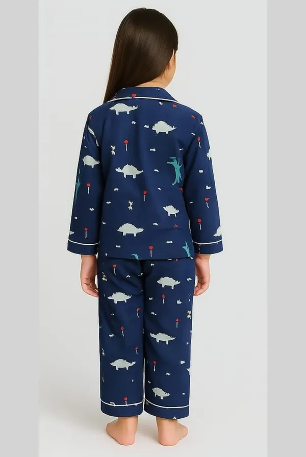 Dark_Blue_Cotton_Printed_Nightwear_For_Girls