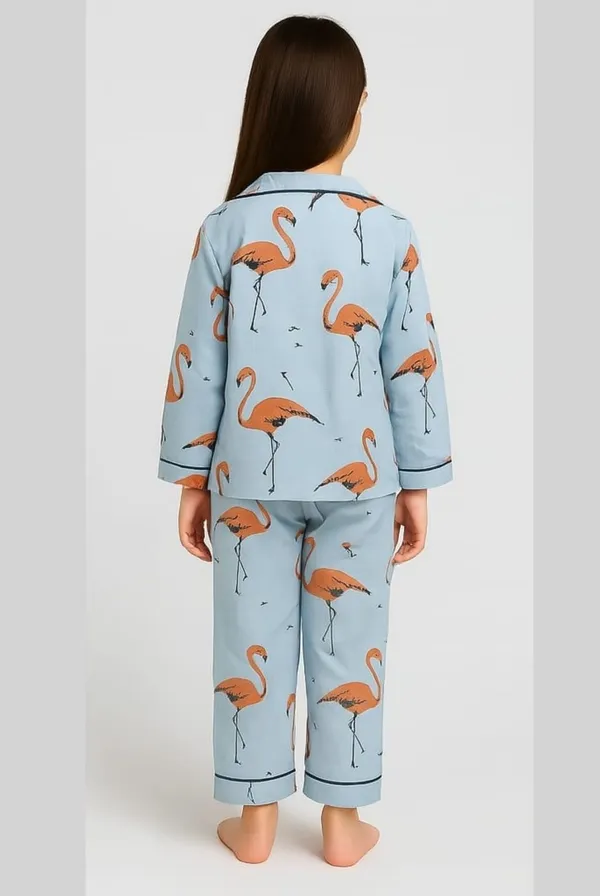 Blue_Cotton_Printed_Nightwear_For_Girls