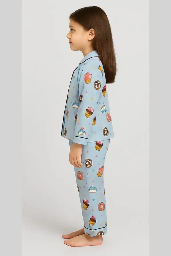 Blue_Cotton_Printed_Nightwear_For_Girls