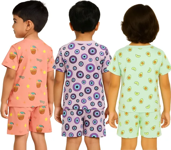 Multicolor_Cotton_Printed_Nightwear_For_Boys_Pack_Of_3