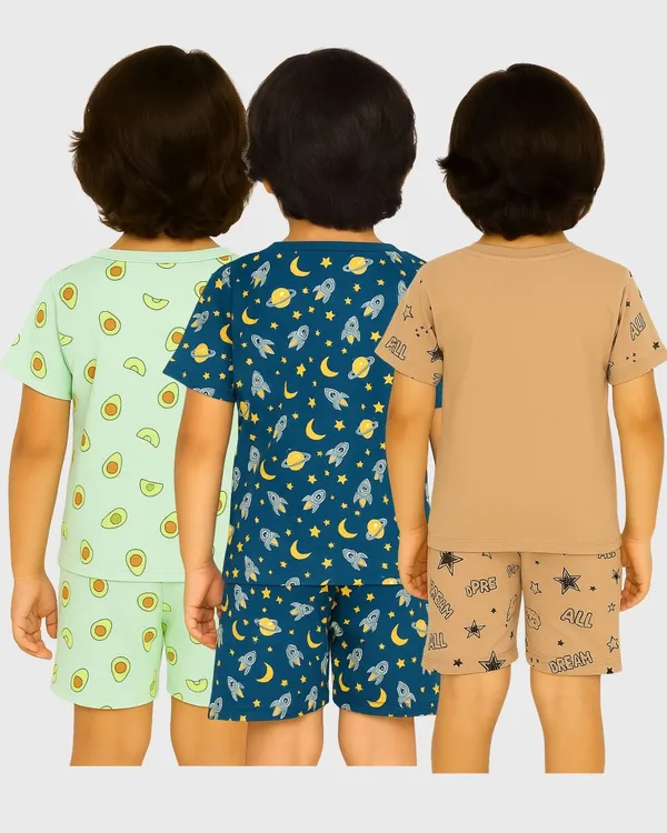 Multicolor_Cotton_Printed_Nightwear_For_Boys_Pack_Of_3
