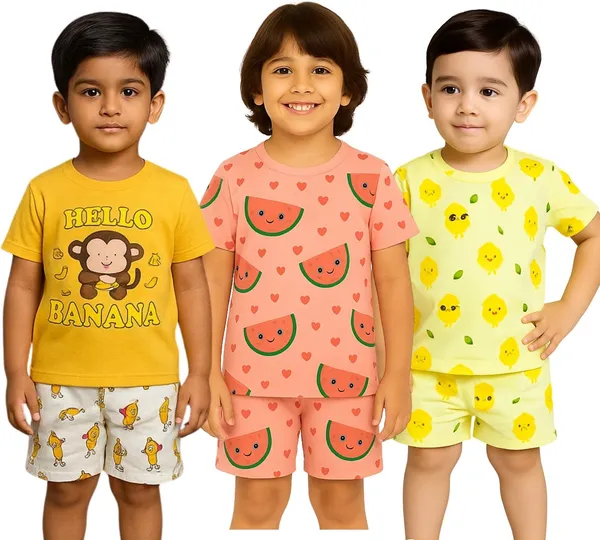 Multicolor_Cotton_Printed_Nightwear_For_Boys_Pack_Of_3