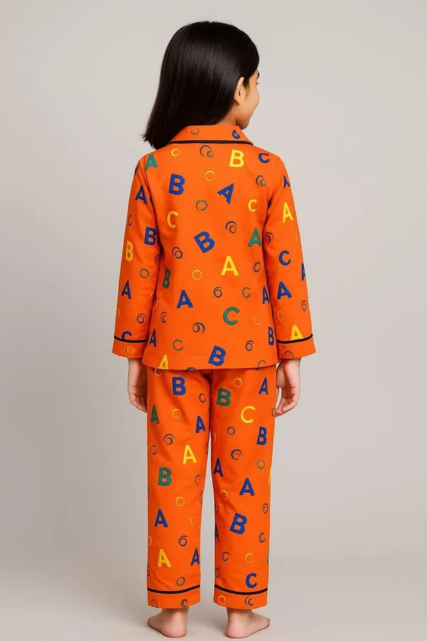 Orange_Cotton_Printed_Full_Sleeve_Nightwear_For_Girls